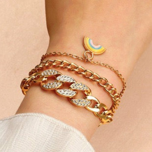 Bracelet Cuba en strass